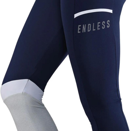 Mallas Endless Line Pocket HW Azul Marino