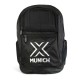 Mochila Munich Basic Negro Plata