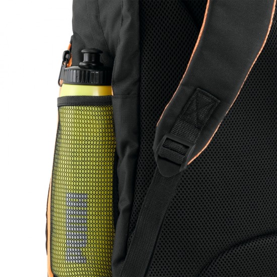 Mochila Puma Nova Elite Negro Naranja