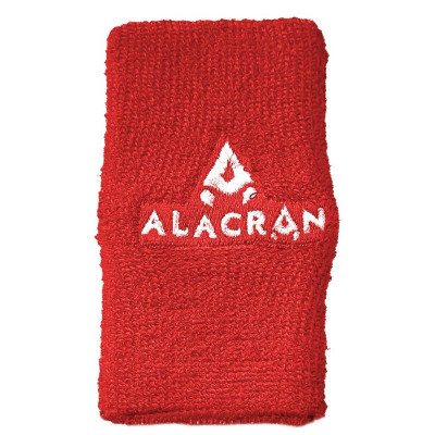 Muñequera Alacran Ancha Rojo Blanco