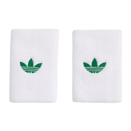 Mu?equeras Adidas Original Largas Blanco Verde 2 Unidades