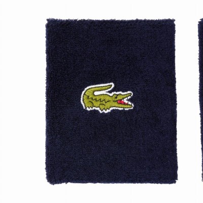 Muñequeras Lacoste Azul Marino 2 Unidades