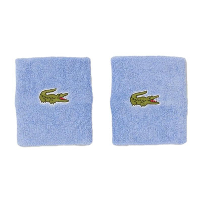 Muñequeras Lacoste Azul Violeta 2 Unidades