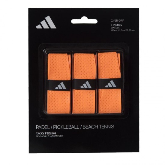 Overgrips Adidas Tacky Feeling Naranja 3 Unidades