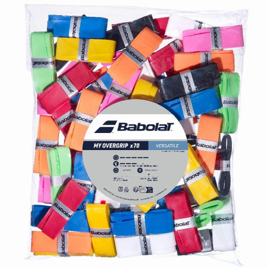 Overgrips Babolat My Overgrip Multicolor 70 Unidades