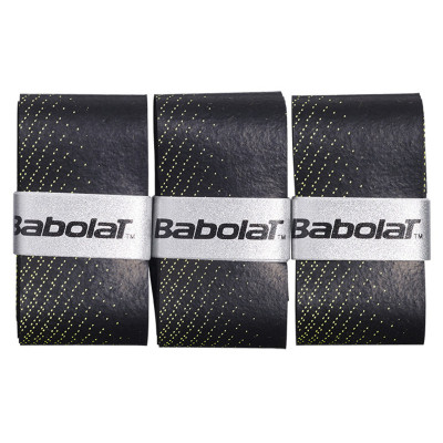 Overgrips Babolat VS Original Negro Amarillo 3 Unidades