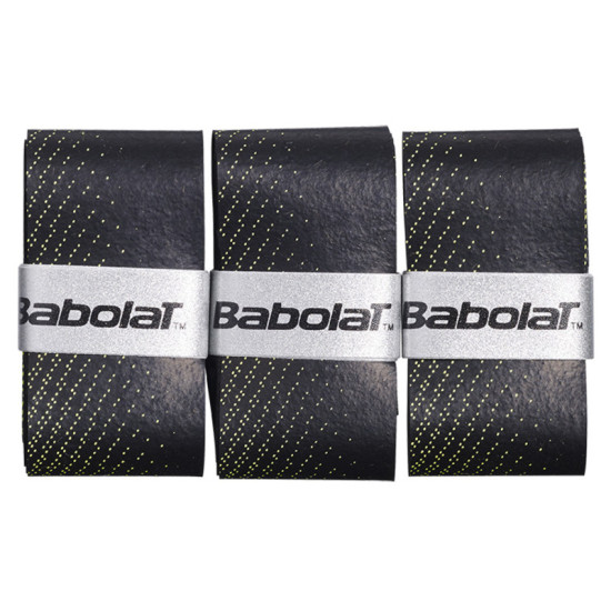 Overgrips Babolat VS Original Negro Amarillo 3 Unidades