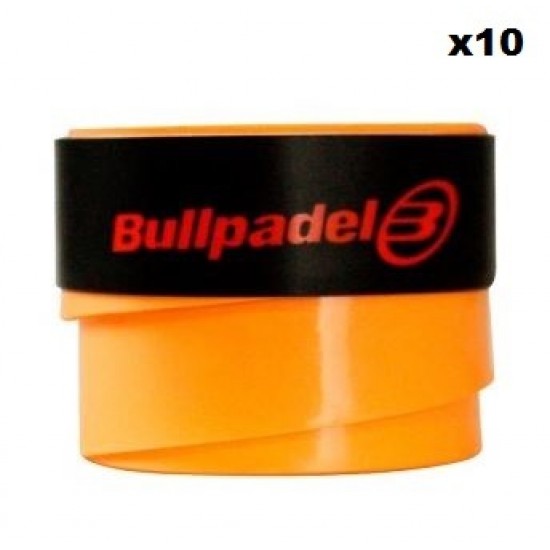 Overgrips Bullpadel Naranja Liso 10 Unidades