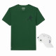 Pack Camiseta Lacoste Novak Djokovic Verde y Gorra Blanco
