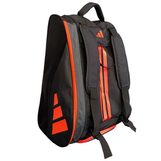 Paletero Adidas Tour Lite Negro Naranja