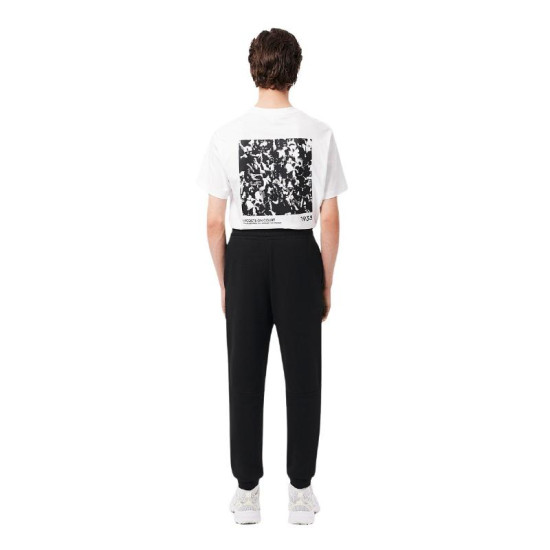 Pantalon Lacoste Algodon Negro