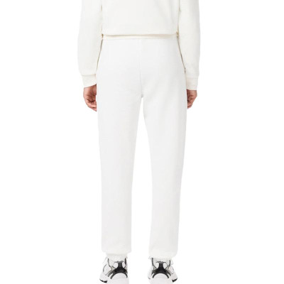 Pantalon Lacoste Sport Algodon Blanco Mujer