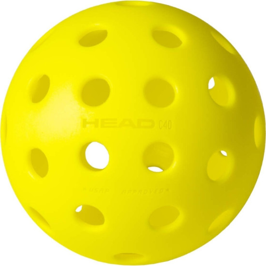 Pelotas Pickleball Head Championship 40 Outdoor 3 Unidades
