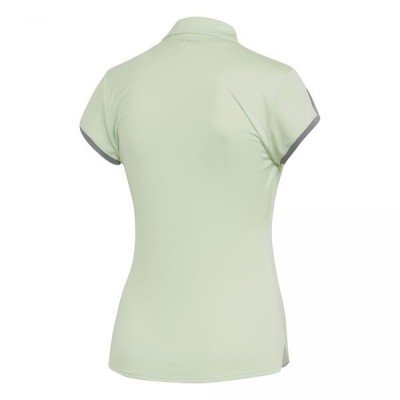 Polo Adidas Club 3 Stripes Verde Gris