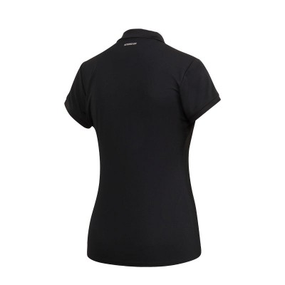 Polo Adidas Club Negro Mujer