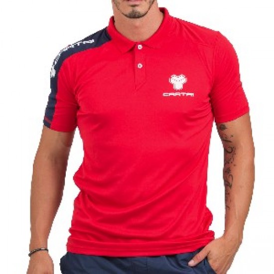 Polo Cartri Academy Rojo Marino Junior