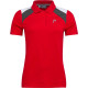 Polo Head Club 22 Blanco Rojo Mujer