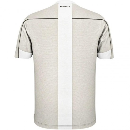 Polo Head Play Tech Gris Claro