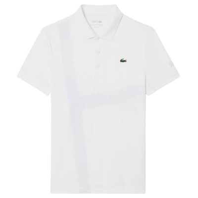 Polo Lacoste Novak Djokovic Ultra Dry Blanco