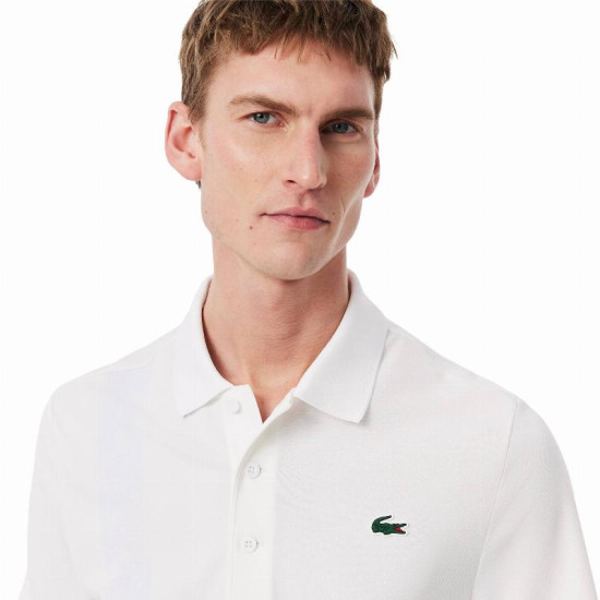 Polo Lacoste Novak Djokovic Ultra Dry Blanco