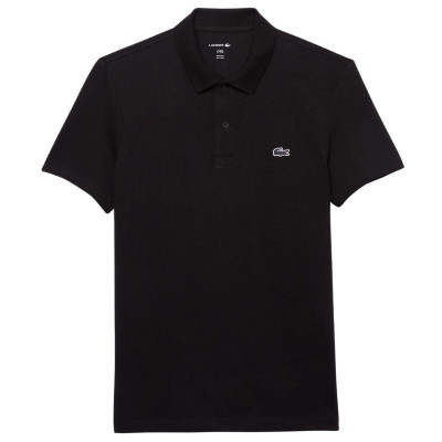 Polo Lacoste Regular Fit Algodon Negro