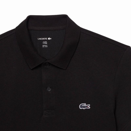 Polo Lacoste Regular Fit Algodon Negro
