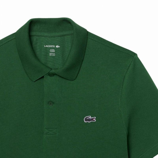 Polo Lacoste Regular Fit Algodon Verde