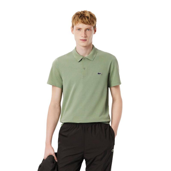 Polo Lacoste Regular Fit Algodon Verde Tomillo