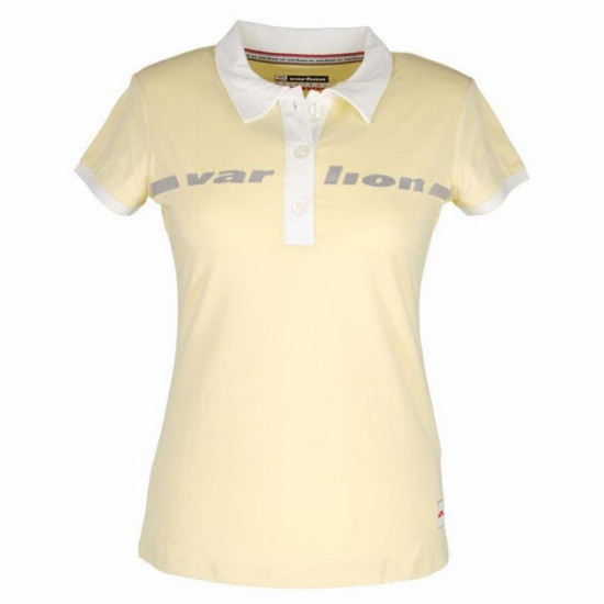Polo Varlion M/C MD13S05 Amarillo Mujer