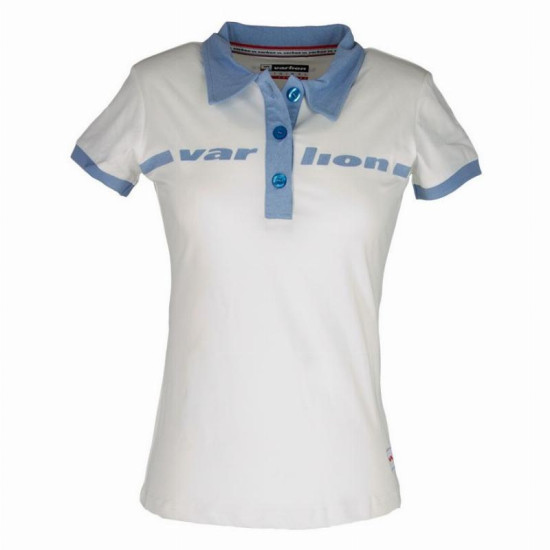 Polo Varlion M/C MD13S05 Blanco Mujer