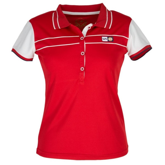 Polo Varlion M/C MD13S12 Rojo Mujer