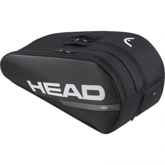 Raquetero Head Tour L Negro Blanco