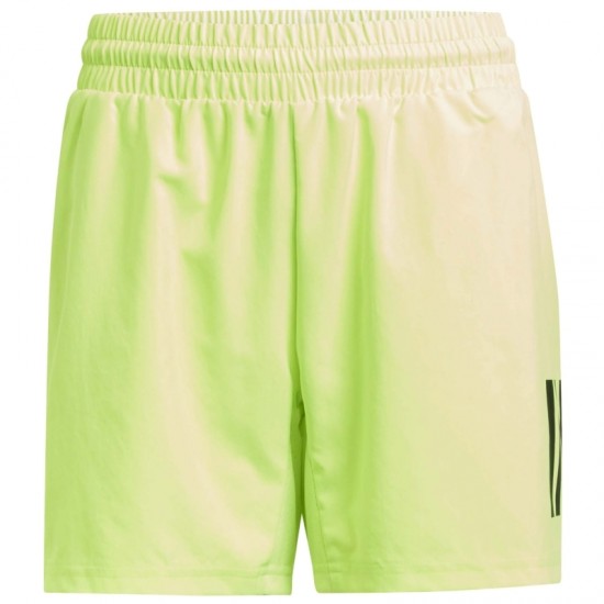 Short Adidas Club 3 Stripes Lucid Limon