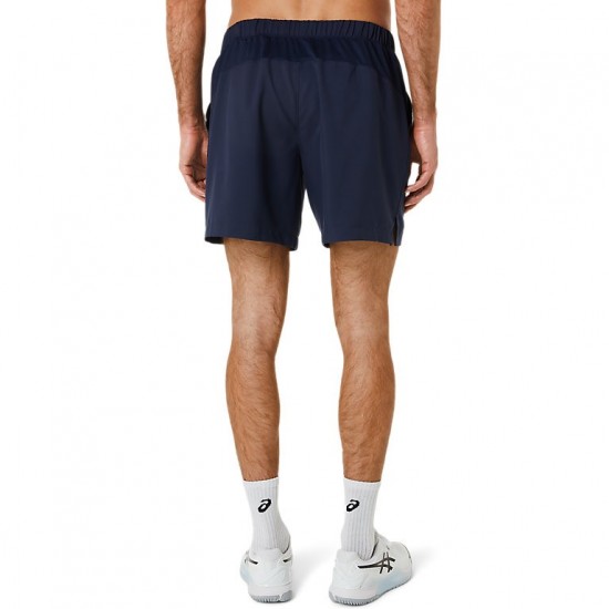 Short Asics Court 7 Azul Medianoche