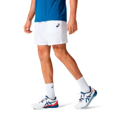 Short Asics Court 7 Blanco Brillante