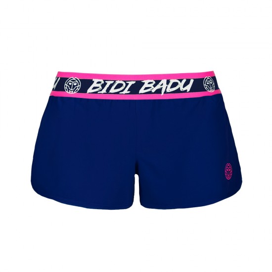 Short Bidi Badu Tiida Azul Oscuro Rosa Mujer