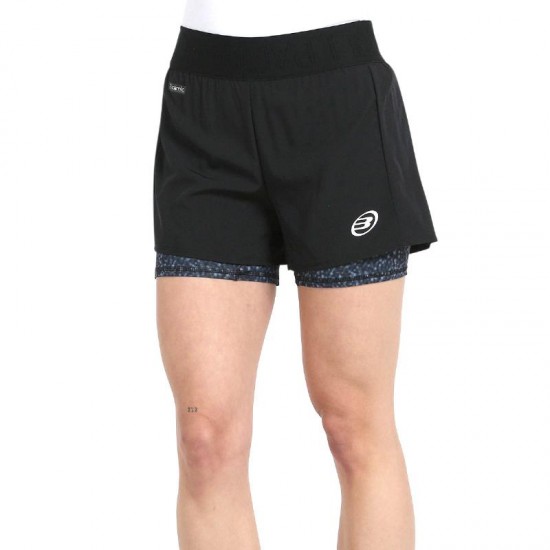 Short Bullpadel Breca Negro Mujer