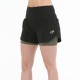 Short Bullpadel Jonio Negro Mujer