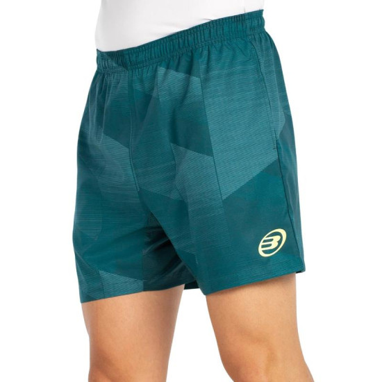 Short Bullpadel Lleno Verde Oscuro