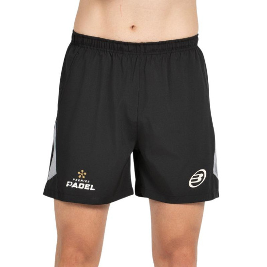 Bullpadel Premier Padel Pecos Black Shorts