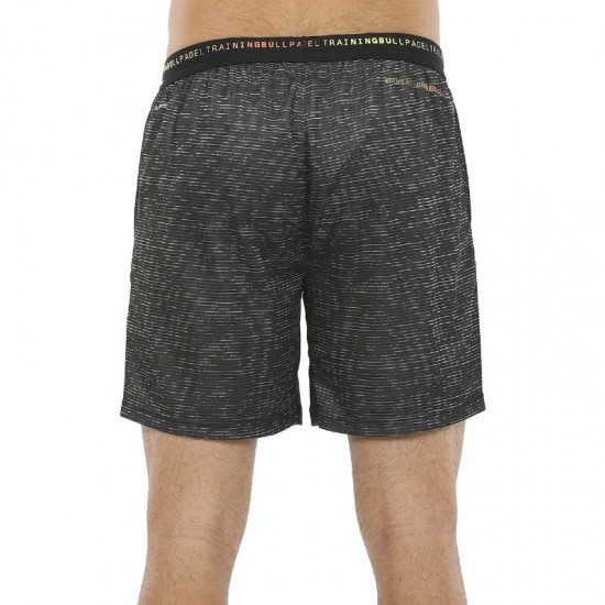 Short Bullpadel Tronador Negro Bicolor