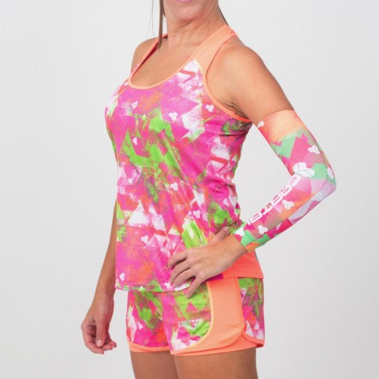 Short Cartri Colmy Naranja Rosa Verde Junior