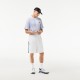 Short Lacoste Sport Rayas Laterales Blanco Verde