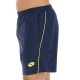 Short Lotto Superrapida V Azul Denim Amarillo Fluor