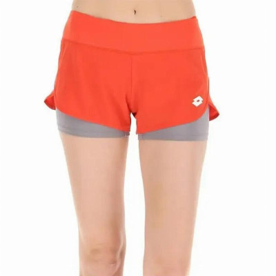 Short Lotto Top Rojo Mujer