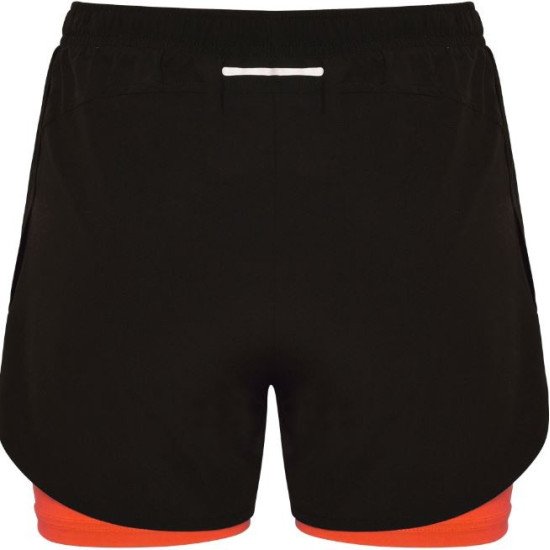 Short Roly Lanus Negro Coral Fluor