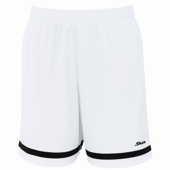 Short Siux Calixto Blanco Negro Junior