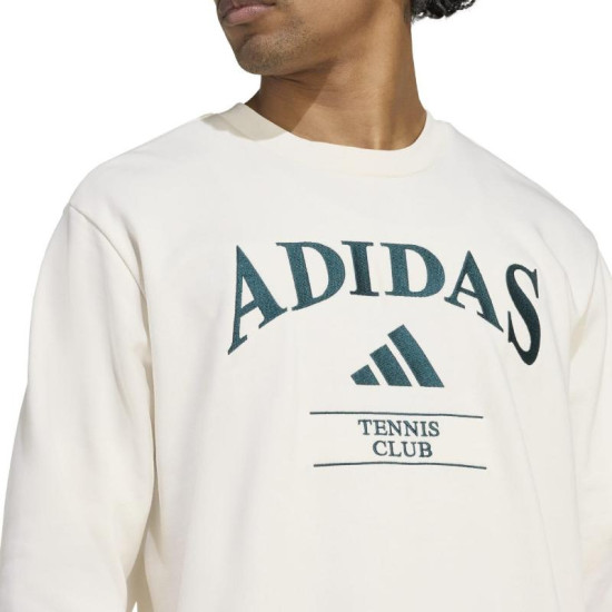 Sudadera Adidas Heritage Graphic Blanco Tiza