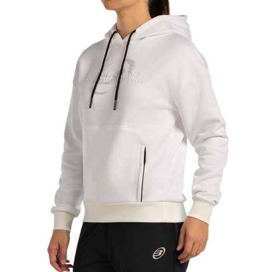 Sudadera Bullpadel Befas Blanco