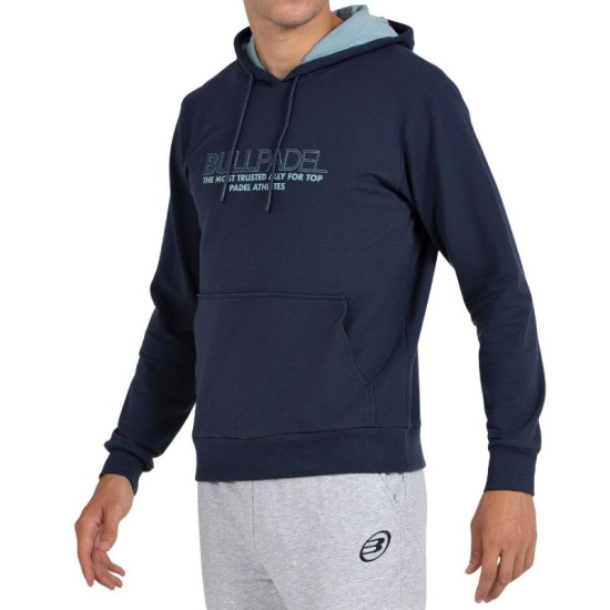 Sudadera Bullpadel Boyen Oceano Profundo
